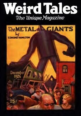 Weird Tales cover, December 1926, by Joseph Doolin
